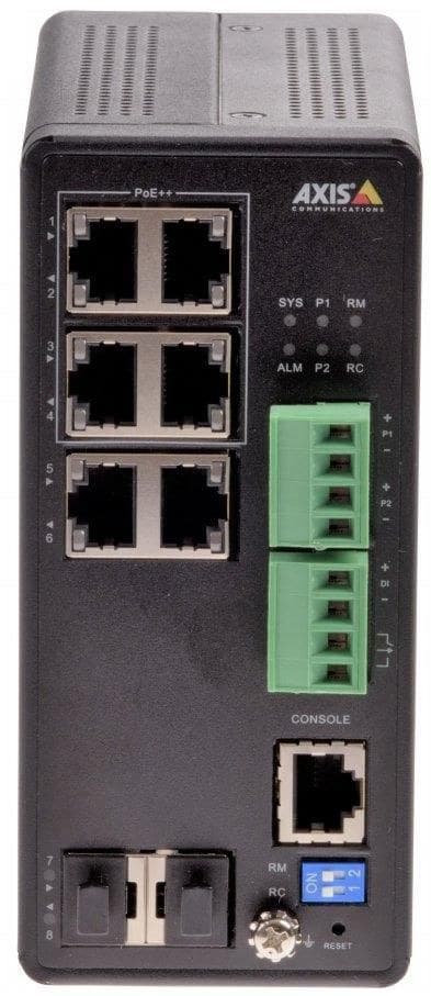 AXIS T8504-R Industrial PoE Switch 4-Port Managed Gigabit 240W PoE Budget - Image 1