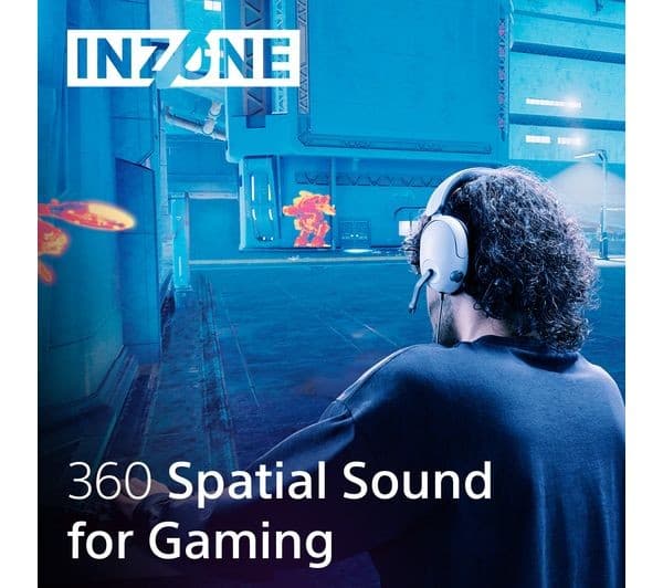 SONY INZONE H3 Wired PS5 & PC Gaming Headset - White - Image 2