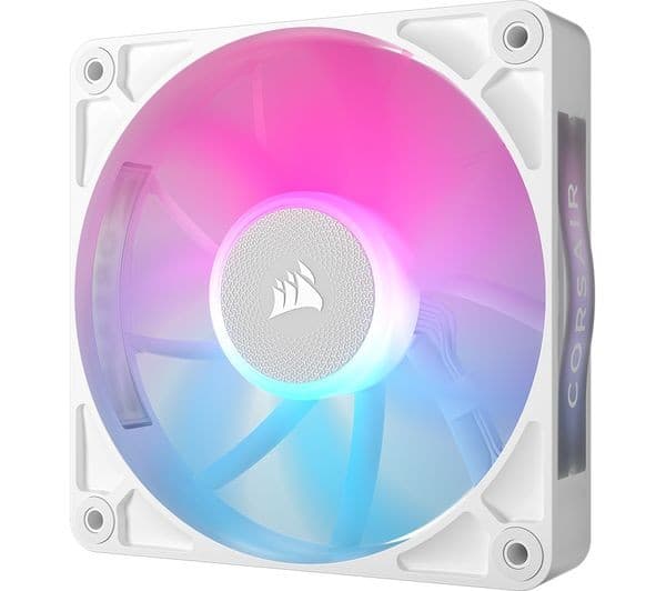 CORSAIR iCUE LINK RX120 RGB 120 mm Case Fan - White, Triple Pack - Image 5