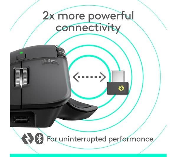 Logitech MX Master 4 Wireless Mouse Graphite - Image 6