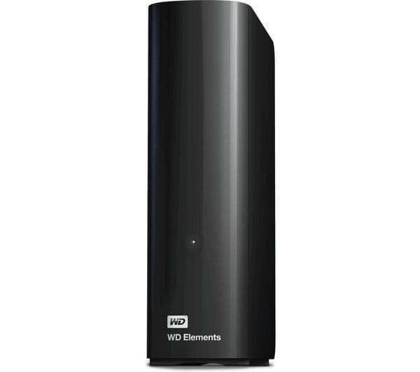 WD Elements Desktop External Hard Drive - 22 TB, Black