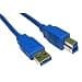CablesDirect USB3-801BL Câble USB 1 m USB 3.2 Gen 1 [3.1 Gen 1] USB A USB B thumbnail 2