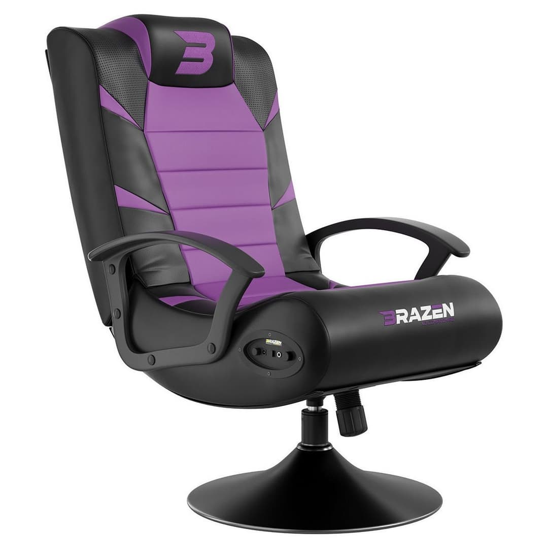 BraZen Pride Gaming Chair - Purple - Image 1