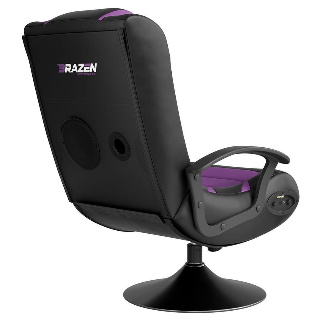 BraZen Pride Gaming Chair - Purple - Image 3