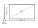 SMART Board GX086-V4 GX (V4) Series - 86" LED-backlit LCD display - 4K - for interactive communication thumbnail 3