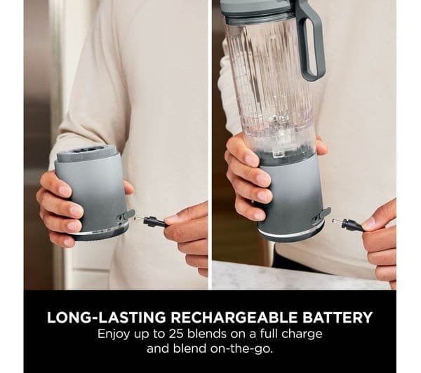 Ninja Blast Max BC251UKSL Cordless Blender - Silver - Image 2