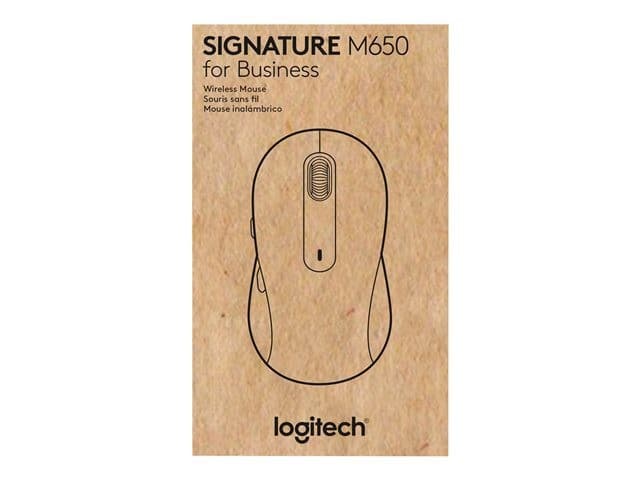 Logitech Signature M650 for Business Wireless Mouse - Standard - Off-White - Image 7