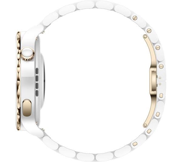 HUAWEI Watch GT 3 Pro Ceramic - Gold & White, 43 mm - Image 3