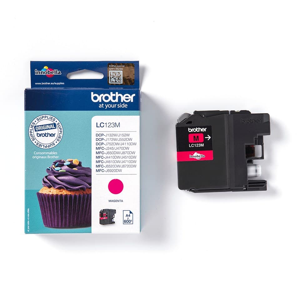 Brother LC123M ink cartridge 1 pc(s) Original Magenta - Image 3