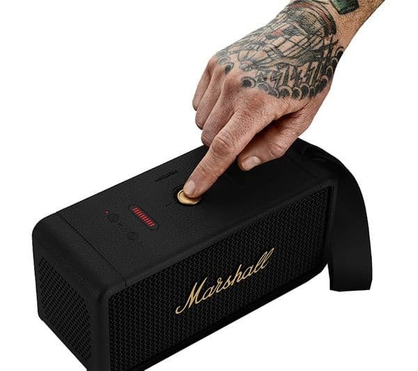 Marshall Middleton Portable Bluetooth Speaker - Black - Image 5