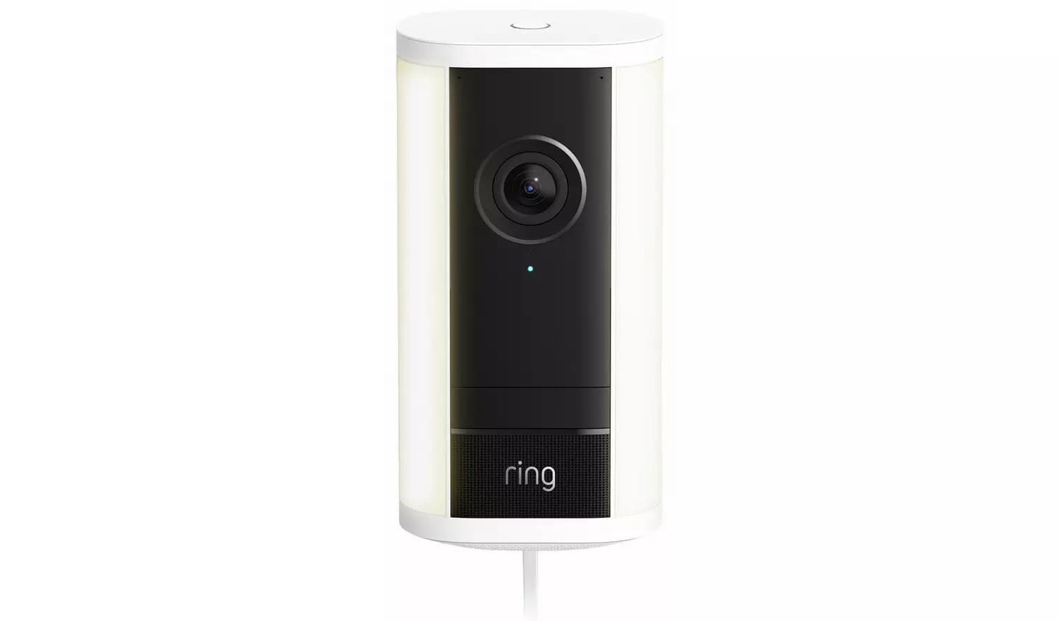 Ring Spotlight Cam Pro 2nd Gen Plug-In 4K Security Camera - White