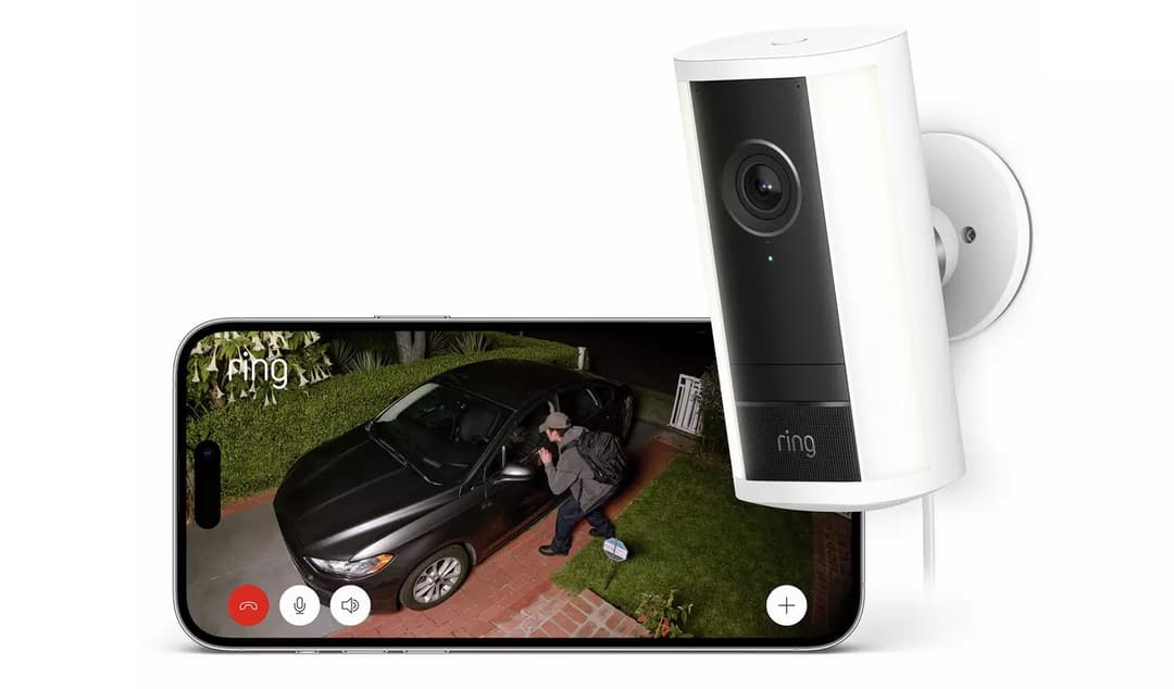 Ring Spotlight Cam Pro 2nd Gen Plug-In 4K Security Camera - White - Image 2