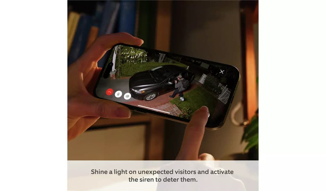 Ring Spotlight Cam Pro 2nd Gen Plug-In 4K Security Camera - White - Image 4