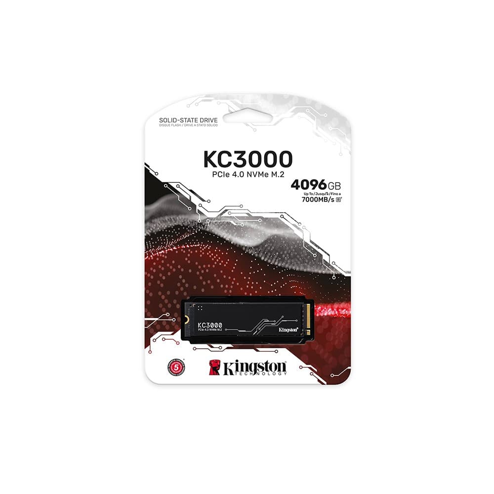 Kingston KC3000 4TB M.2 2280 NVMe PCIe 4.0 SSD (SKC3000D/4096G) - Image 4