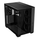 ASUS A32 PLUS ARGB Tempered Glass Dual-Chamber Mid-Tower Gaming PC Case - Black thumbnail 3