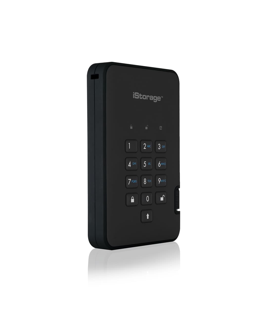 iStorage diskAshur² HDD 1TB Black | Secure Portable Hard Drive |AES-XTS 256-bit Hardware Encryption | PIN protected | OS & Platform Independent | TAA Compliant|Brute force hack defence | Dust/Water Resistant - Image 2