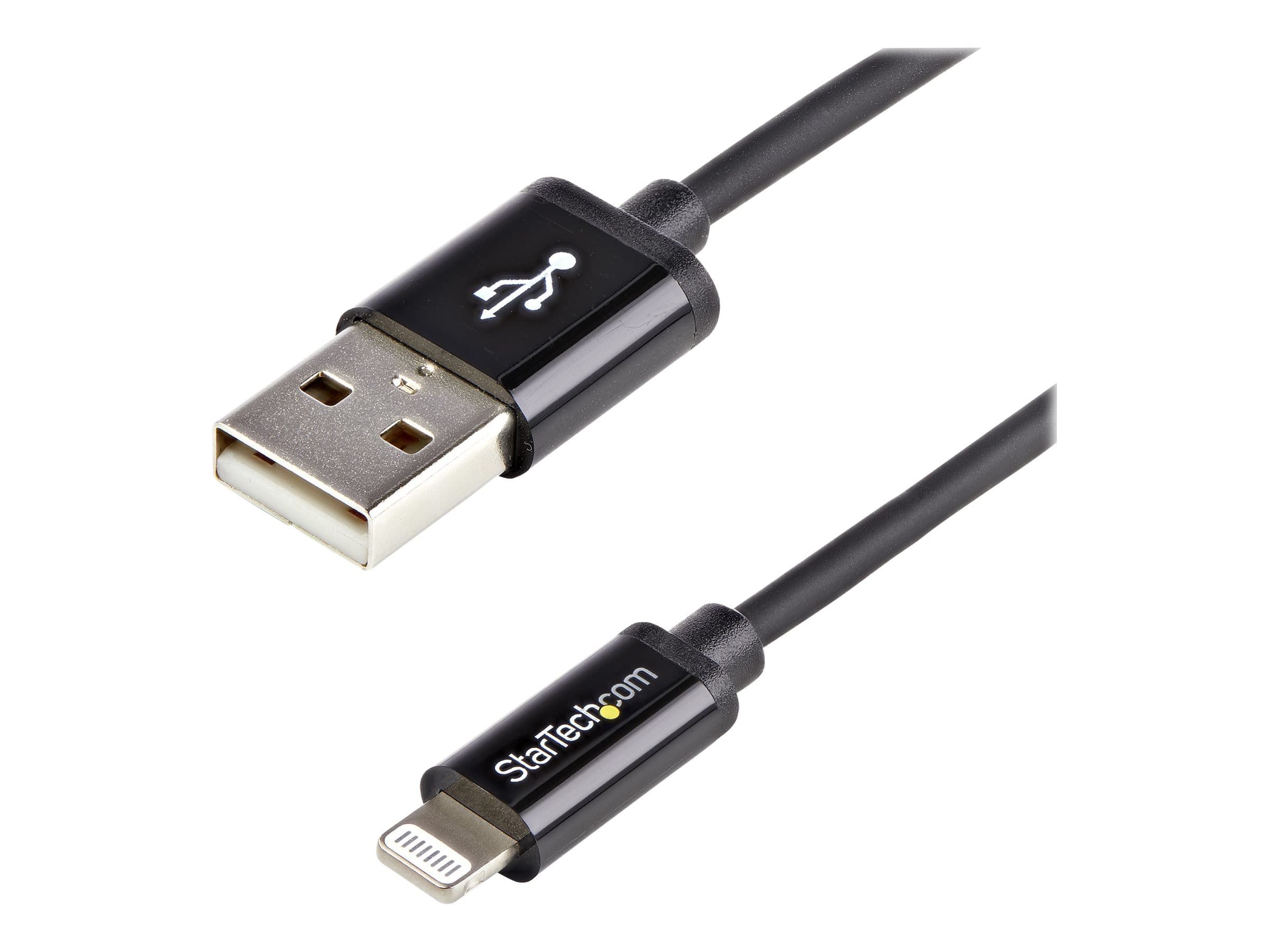 StarTech Lightning to USB Cable 1m Black
