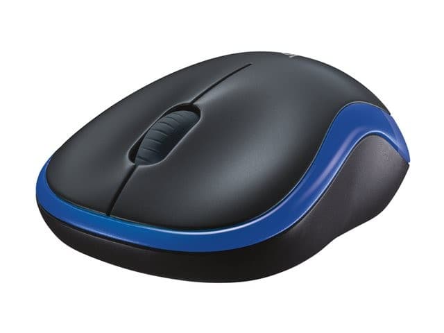 Logitech M185 Wireless Mouse - Blue - Image 1