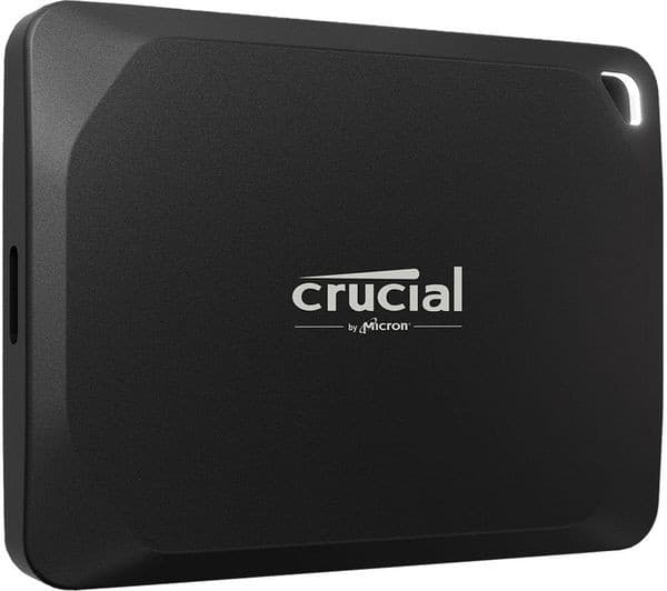 CRUCIAL X10 Pro External SSD - 2 TB, Black - Image 1