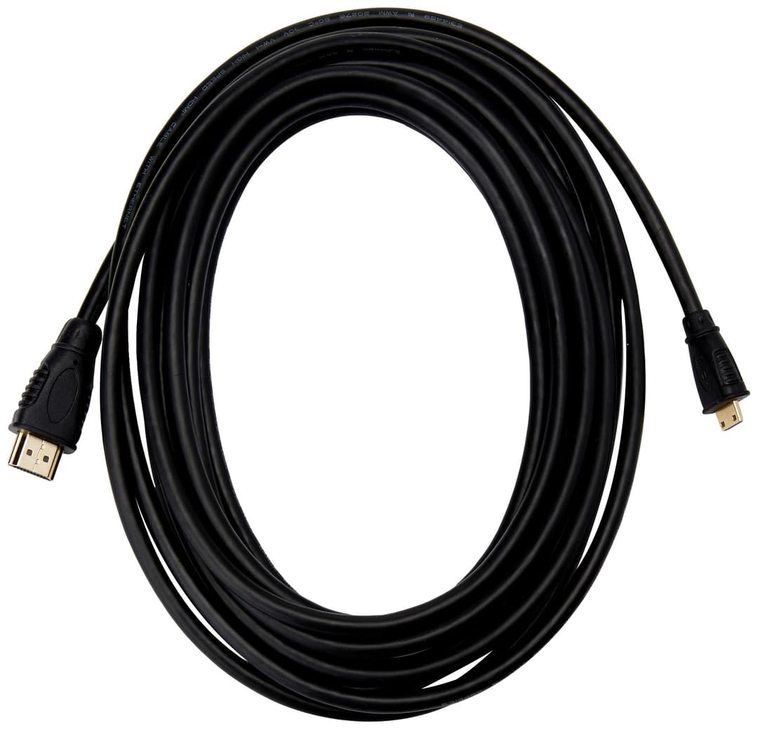 Pro Signal CDLHD-205 - Cable HDMI Mini C macho a HDMI A macho, 5 m - Image 1