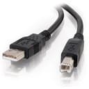 C2G 2m USB 2.0 A/B Cable - Black (6.6ft) thumbnail 3