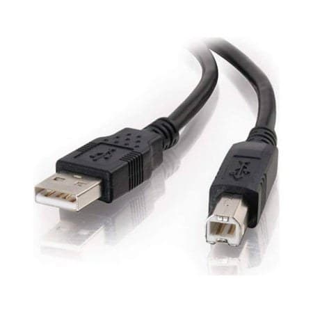 C2G 2m USB 2.0 A/B Cable - Black (6.6ft) - Image 5
