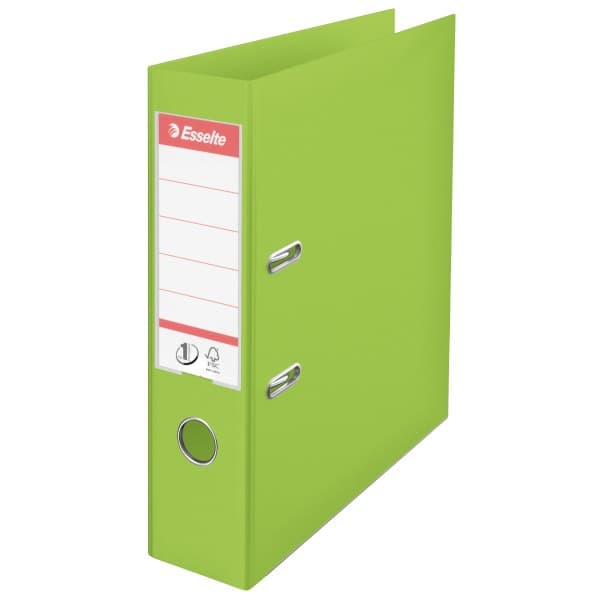 Esselte No.1 VIVIDA Lever Arch File PP, 30% pre-consumer recycled foil - Image 1