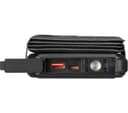 SANDBERG 10000 mAh Portable 5-Panel Solar Power Bank - Black thumbnail 10
