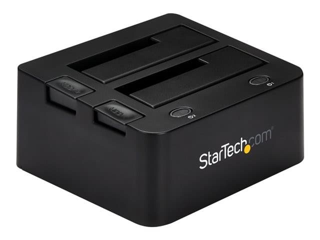 StarTech UNIDOCKU33 Dual-Bay Docking Station Black