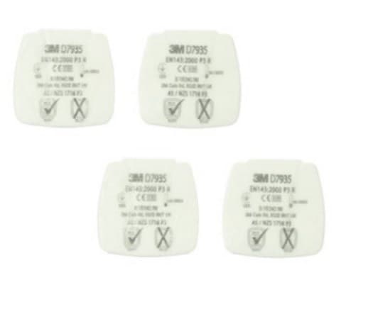 3M D7935 respirator accessory Particulate filter 4 pc(s)
