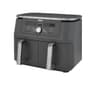 Ninja MAX 6-in-1 Dual Zone DZ400UK Air Fryer Gun Metal Grey