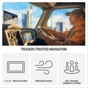 Garmin dēzl LGV720 Truck Sat Nav thumbnail 2
