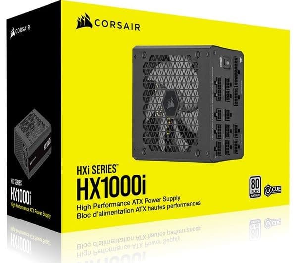 CORSAIR Ultra-Low Noise HX1000i 80 Modular ATX PSU - 1000 W - Image 2