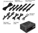 CORSAIR Ultra-Low Noise HX1000i 80 Modular ATX PSU - 1000 W thumbnail 3