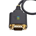 StarTech.com 1ft (30cm) USB to Serial Adapter Cable, COM Retention, Interchangeable Nuts/Screws, USB-A to DB9 RS232, FTDI IC, ESD Protection, Windows/macOS/Linux thumbnail 3