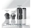 SHARK ChillPill FA022UK 3-in-1 Fan, Mist & InstaChill System - Carbon thumbnail 3