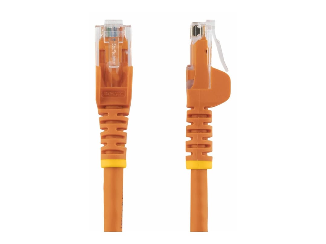 StarTech CAT6 Patch Cable 1m Orange - Image 1