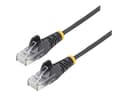 StarTech Slim LSZH CAT6 Snagless Patch Cable 50cm - Black (N6PAT50CMBKS) thumbnail 1
