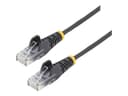 StarTech Slim LSZH CAT6 Snagless Patch Cable 50cm - Black (N6PAT50CMBKS) thumbnail 3