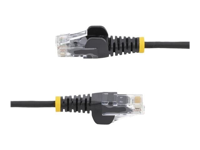 StarTech Slim LSZH CAT6 Snagless Patch Cable 50cm - Black (N6PAT50CMBKS) - Image 4