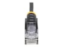 StarTech Slim LSZH CAT6 Snagless Patch Cable 50cm - Black (N6PAT50CMBKS) thumbnail 6