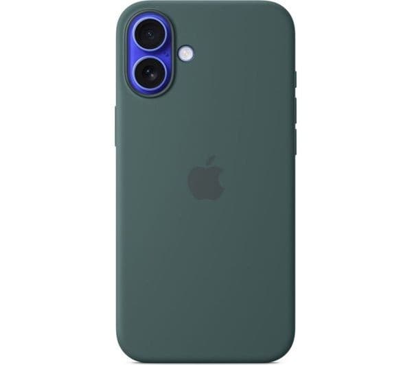 Apple iPhone 16 Plus Silicone Case with MagSafe - Lake Green - Image 2
