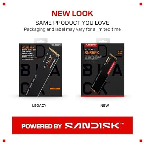 WD_BLACK SN850X 1TB M.2 2280 PCIe Gen4 NVMe SSD - Without Heatsink - Image 10