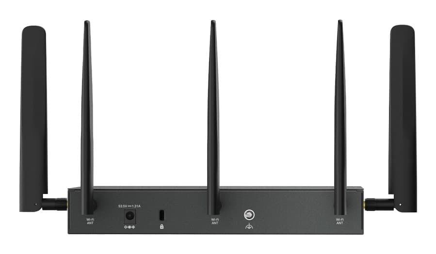 TP-Link Omada ER706WP-4G wireless router Gigabit Ethernet Dual-band (2.4 GHz / 5 GHz) Black - Image 2