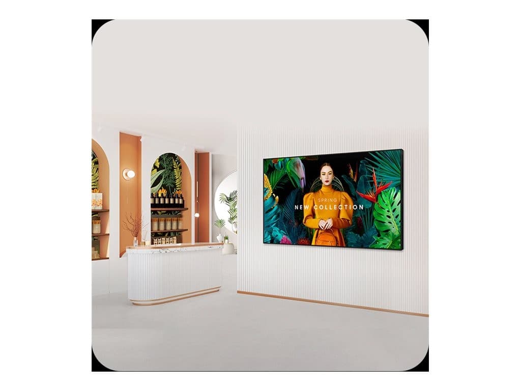 Samsung QM43C QMC Series - 43" LED-backlit LCD display - Crystal UHD - 4K - for digital signage - Image 1