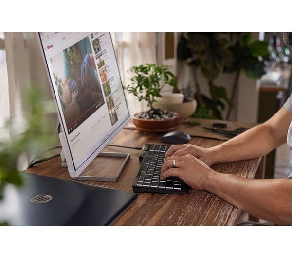 HP 400 Backlit Wired Keyboard Black - Image 9