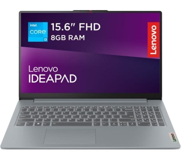 LENOVO IdeaPad Slim 3 15.6" Laptop - Intel® Core™ i3, 128 GB UFS, Arctic Grey