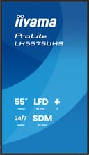 iiyama LH5575UHS-B2AG Signage Display Digital signage flat panel 138.7 cm (54.6") LCD Wi-Fi 500 cd/m² 4K Ultra HD Black Built-in processor Android 11 24/7 thumbnail 4