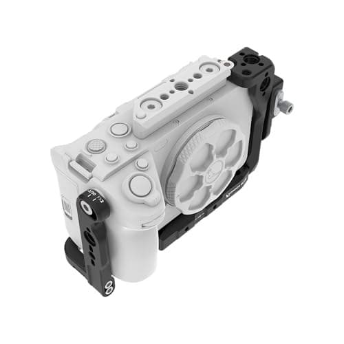 KONDOR BLUE | Hybrid Camera Cage for Sony FX3/FX30 | Arca Base, NATO Rails, HDMI Clamp, ARRI Anti-Twist Mounts, XLR Top Handle Compatible, Built-in Hex Tools | Raven Black - Image 2