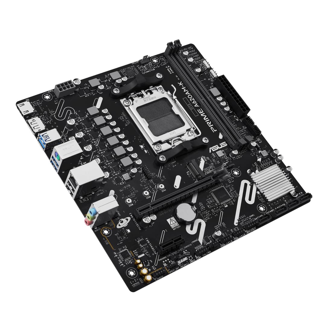 ASUS PRIME A620AM-K AMD A620A Micro-ATX Socket AM5 Motherboard - Image 5